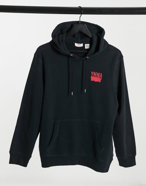 Levi's - Hoodie met origineel vleermuisvormig logo