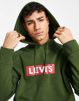 levi green hoodie