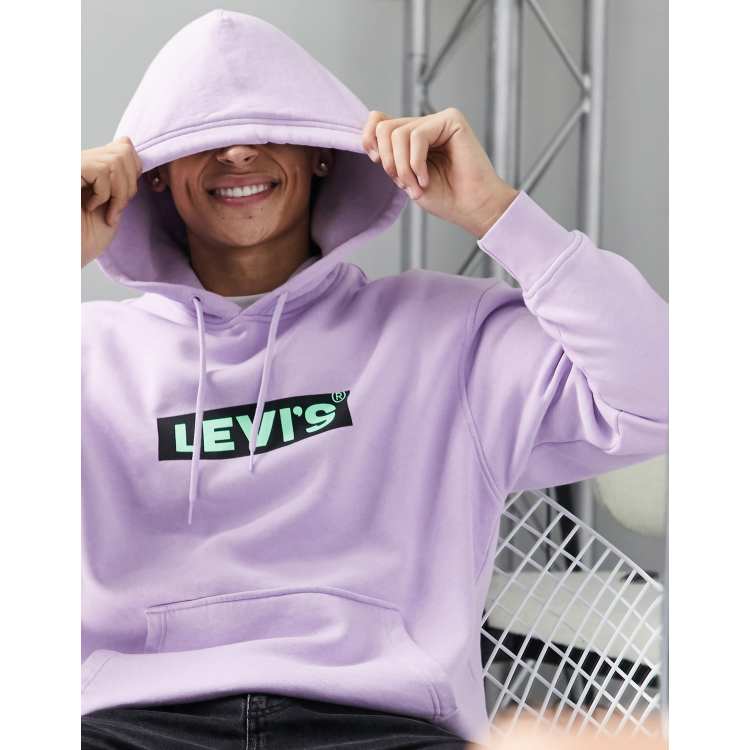 Levi's best sale purple hoodie