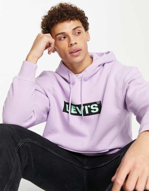 Levi's purple online hoodie