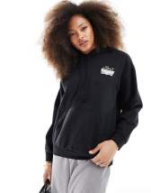 Nike mini metallic swoosh oversized colour block cheap hoodie in mult