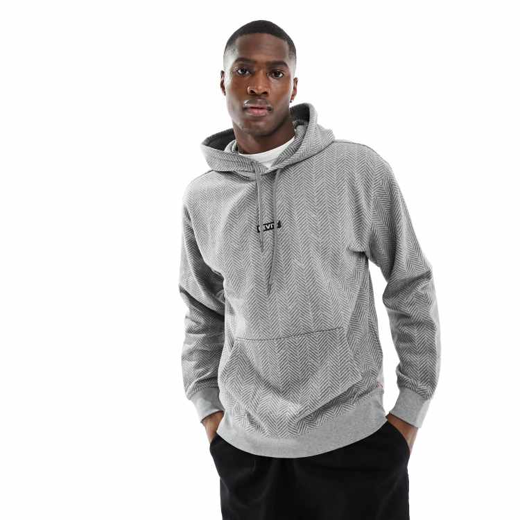 Nike hoodie central top logo