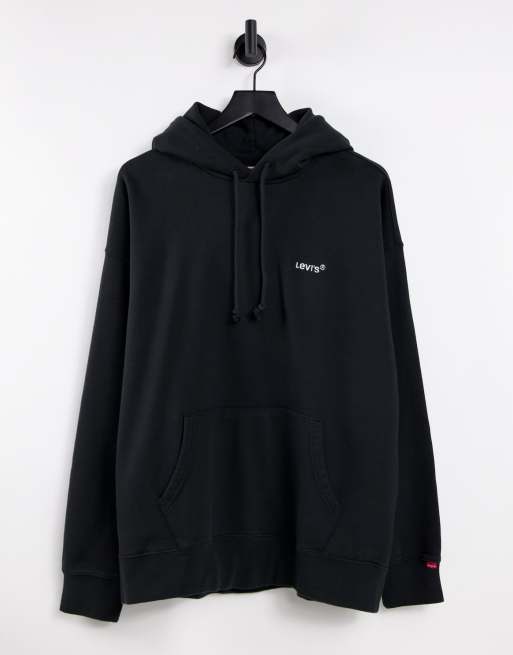 Levis logo trim clearance hoodie