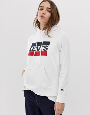 Levi's hoodie with sports vintage logo 