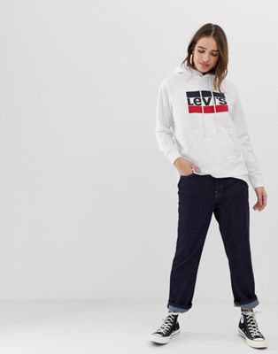 Levi's hoodie with sports vintage logo 