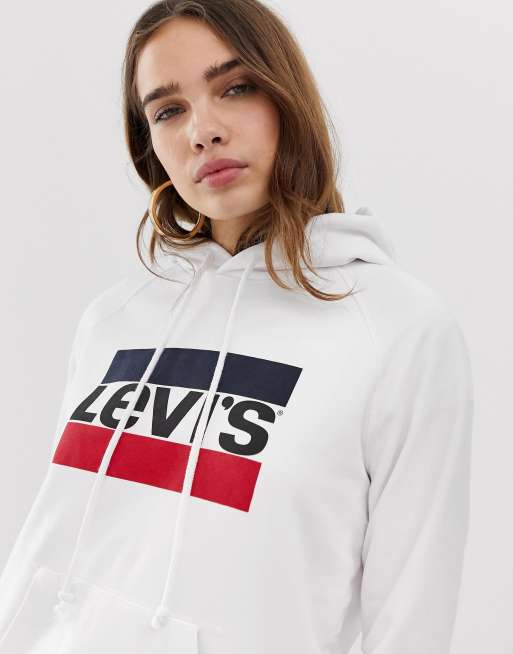 Levi's hoodie with sports vintage logo shop