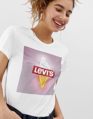 levis t shirt ice cream