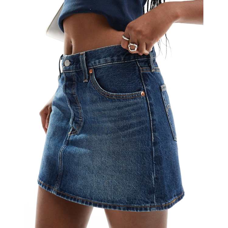 Levis denim skirt quote best sale