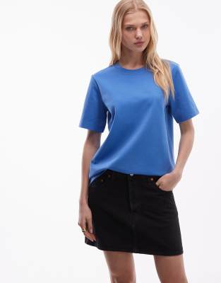 Icon - Mini-jupe en jean - Noir délavé W28