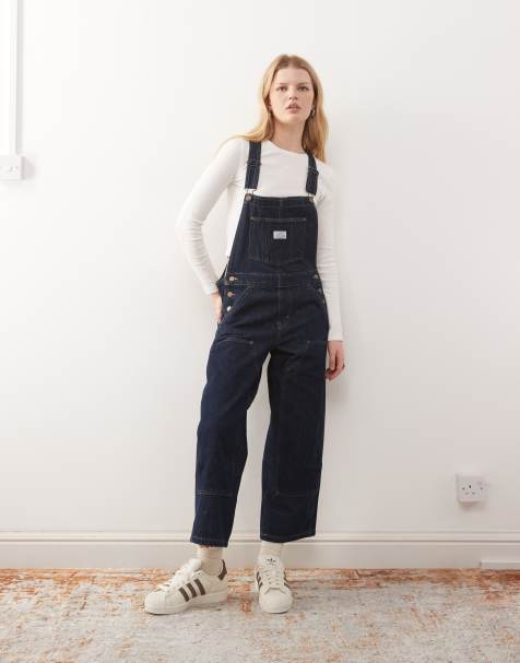 Levi's – Indigoblå jeans i arbetsstil - view 1