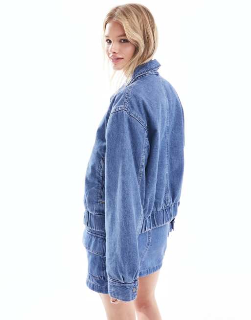 Ingrid hooded jacket night blue store