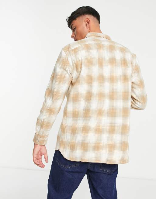 Levi's - Jackson - Camicia casual color cuoio a quadri con tasche, 2 di 4