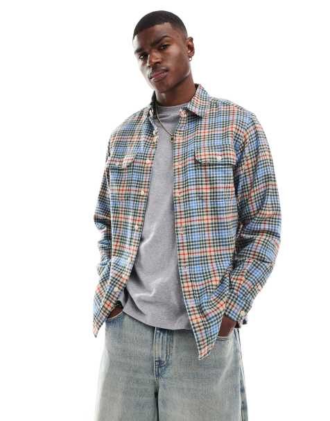 Levi's – Jackson – Flanelowa koszula w stylu roboczym w kolorową kratkę - view 1