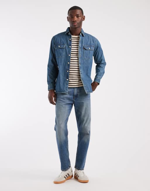 Levi's Jackson jeansowa koszula worker w jasnoniebieskim kolorze, 2 z 5