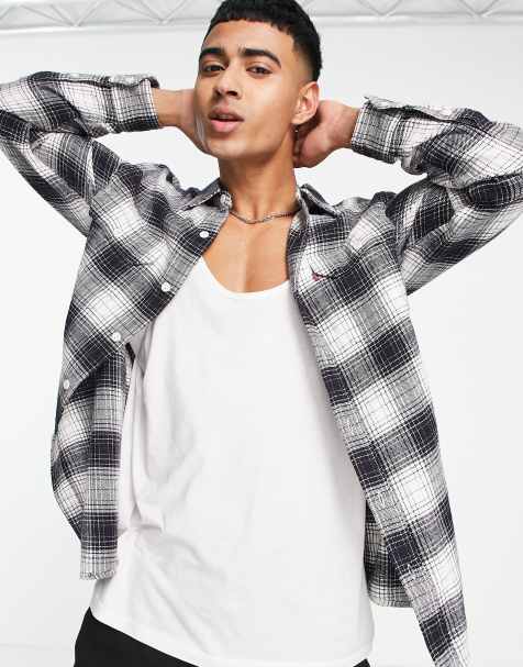 Levi's - Jackson - Sort ternet arbejdsskjorte med lommer - view 1