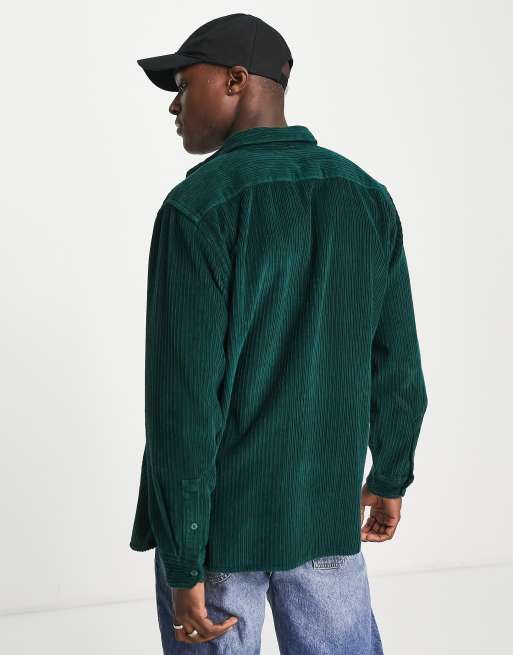 Levi s Jackson worker cord shirt in green with pockets ASOS