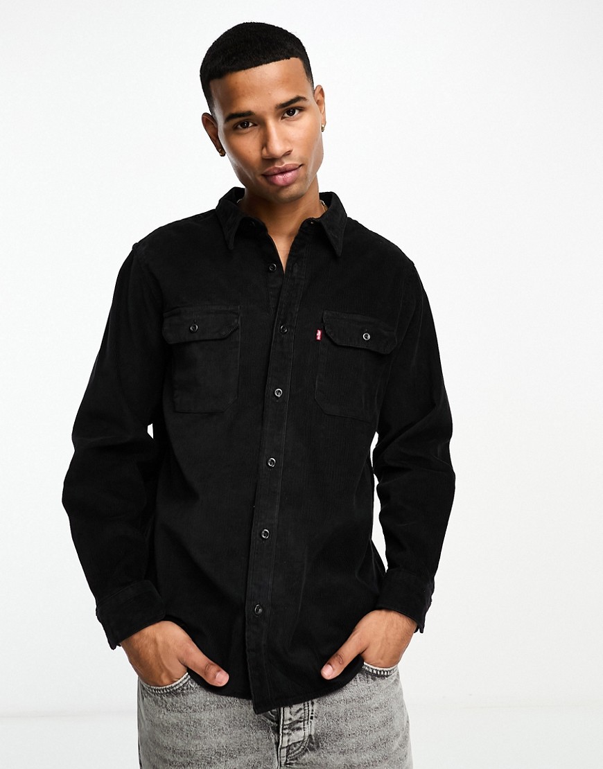Levi's Jackson Worker shirt in black cord