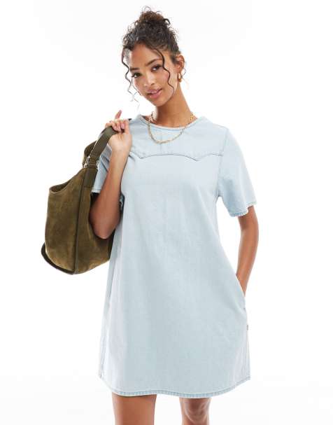 Levi's – Jasnoniebieska jeansowa sukienka mini - view 1