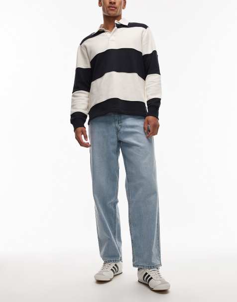 Levi's 578 baggy jeans in light wash 