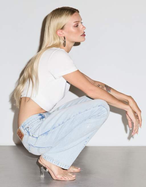 Levi's – Jasnoniebieskie jeansy baggy '94 z ozdobnymi szwami , 2 z 3