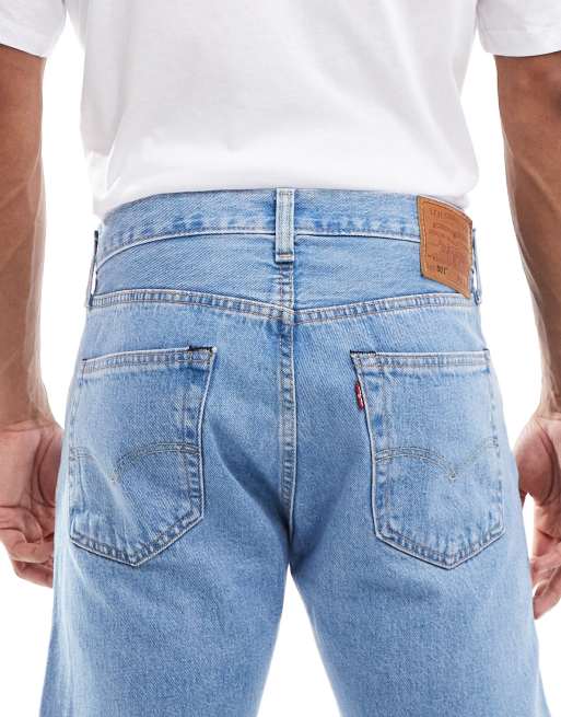 Levi's – Jasnoniebieskie jeansy o prostym kroju 501 Original, 4 z 5