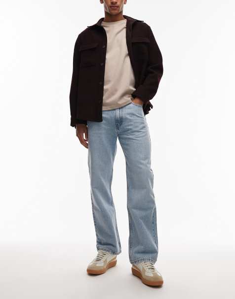Levi's – Jasnoniebieskie luźne jeansy 565 o prostym kroju '97 - view 1