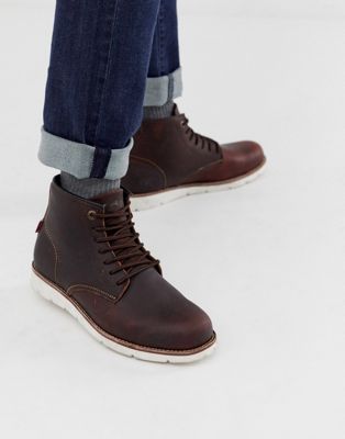Levis Jax high leather hiker boot in 