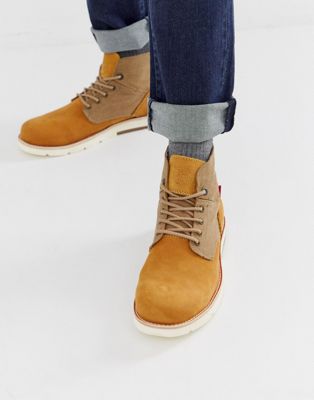 Levis Jax light leather hiker boot in 