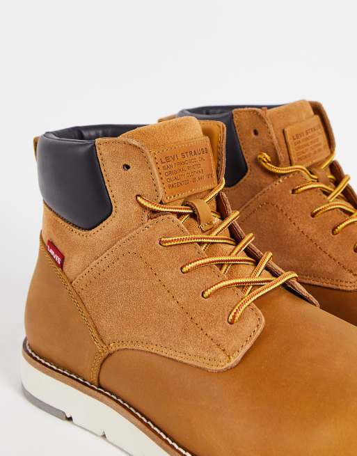 Levis yellow outlet boots