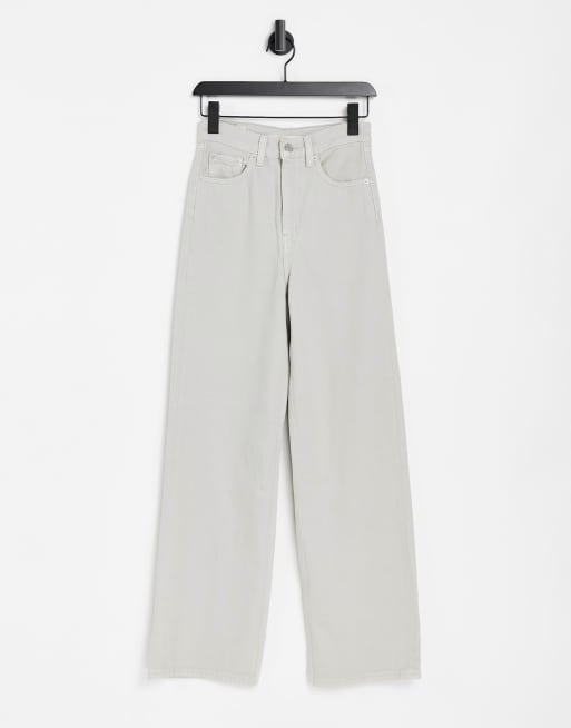 Levi's - Jean ample à taille haute - Écru