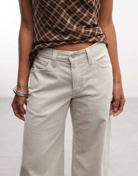 Levi's jean ballon mi-haut beige - view 1