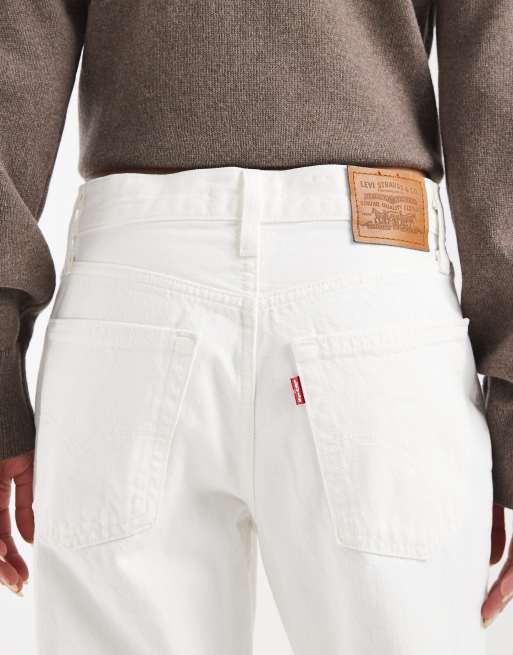 Levi's jean bootcut ample blanc, 4 de 5