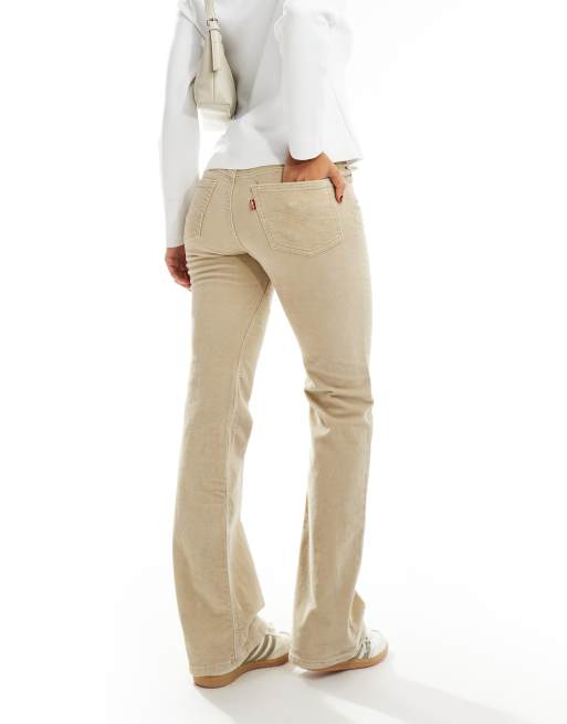 Levi's Jean Velours Femme Taille Haute Mom Fit Levi's