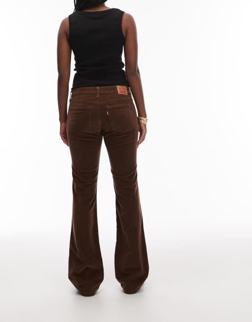 Levi's jean bootcut taille basse marron, 3 de 5