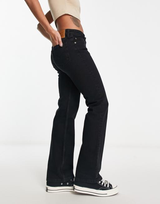 Levi s Jean bootcut taille basse Noir ASOS