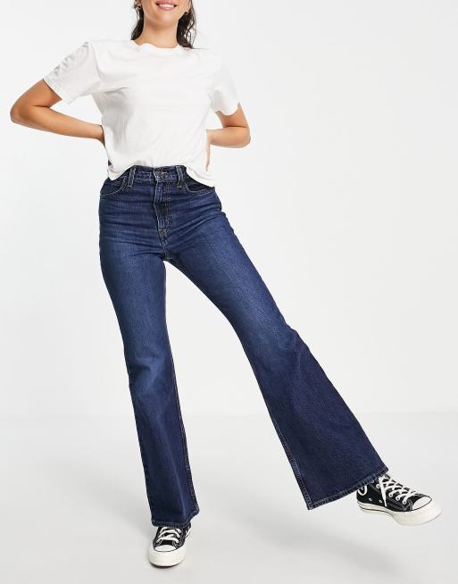 Jean flare taille haute levis new arrivals