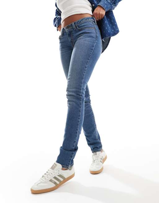 Pantalon Skinny Taille Basse Jean Pushup Skinny Taille Basse MANGO