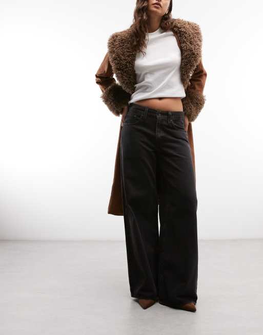 Levi's jean wide leg middy noir, 2 de 6