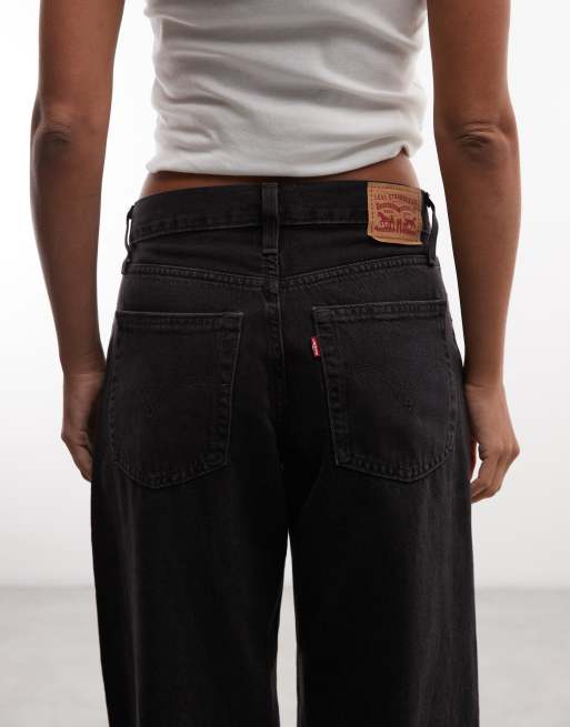 Levi's jean wide leg middy noir, 6 de 6