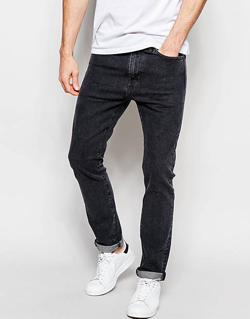Levi's Jeans 510 Skinny Fit Stretch Funny Name Washed Black | ASOS