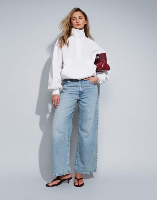 Levi's jeans baggy con coulisse in lavaggio chiaro, 2 di 5