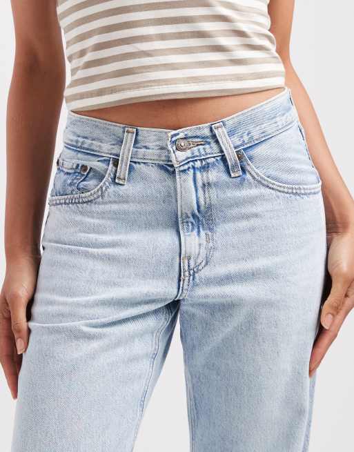 Levi's - Jeans bootcut ampi a vita medio alta lavaggio candeggiato, 5 di 5