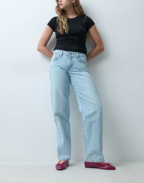 Levi's jeans dritti superlow blu chiaro - view 1