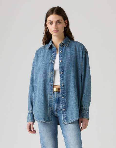 Levi's Jordan leichtes Denim-Hemd in Blau - view 1