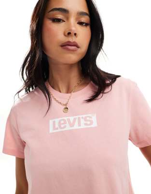 Levi's - Jordie - Kurz geschnittenes T-Shirt in Rosa