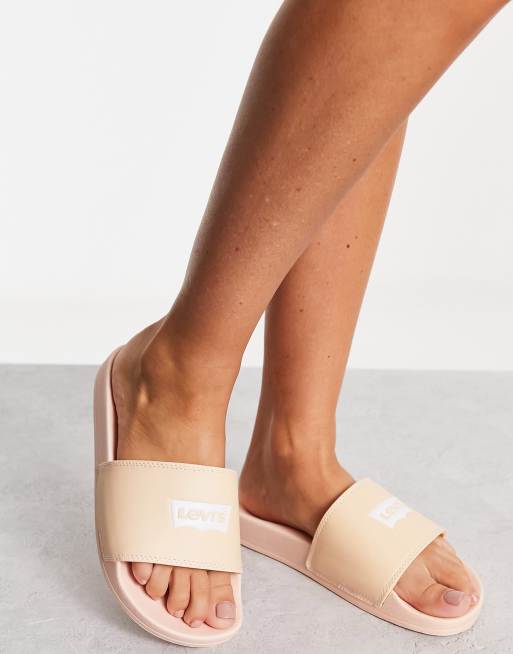 Levi s June batwing sliders in pink ASOS