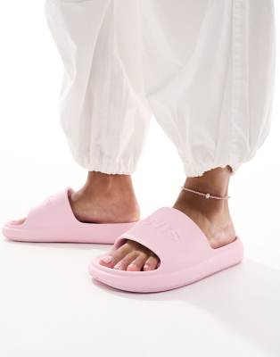 Levi's – June Next – Rosa tofflor med logga