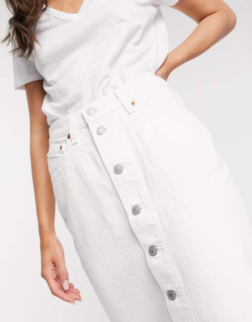 Jupe blanche levis new arrivals