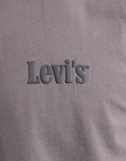 Levi's - Koksgrå overdel med logo på brystet, 3 af 5
