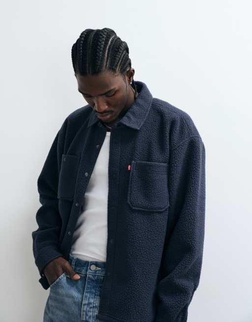 Levi's koszula z kożuszkiem w kolorze niebieskim, 2 z 5